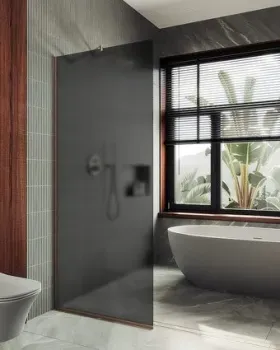 MaybahGlass 89x195 MGD-694-2у (графитовое матовое стекло/бронза)