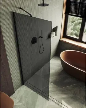 MaybahGlass 89x195 MGD-693-6ш (графитовое стекло/черный)