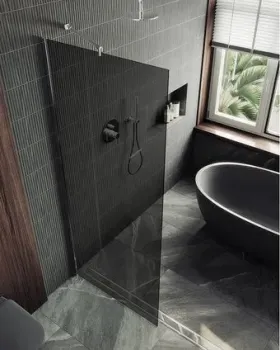 MaybahGlass 89x195 MGD-693-5ш (графитовое стекло/хром матовый)