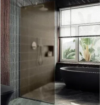 MaybahGlass 89x195 MGD-692-4у (бронзовое матовое стекло/хром глянцевый)