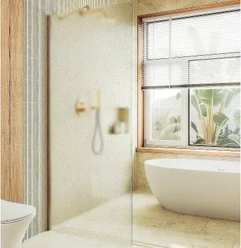 MaybahGlass 89x195 MGD-690-3ш (сатин стекло/золото)