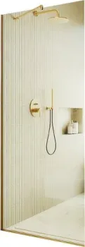 MaybahGlass 89x195 MGD-689-3у (прозрачное стекло/золотой)