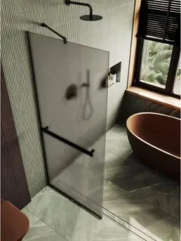 MaybahGlass 79x195 MGD-728-6у (бронзовое матовое стекло/черный)