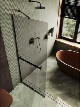MaybahGlass 79x195 MGD-727-6у (бронзовое стекло/черный)