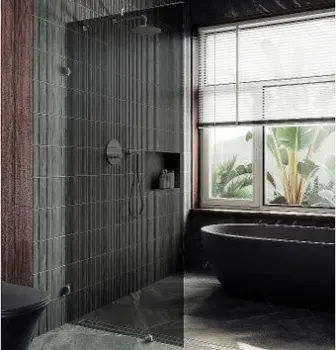 MaybahGlass 79x195 MGD-274-4 (графитовое стекло/хром глянцевый)