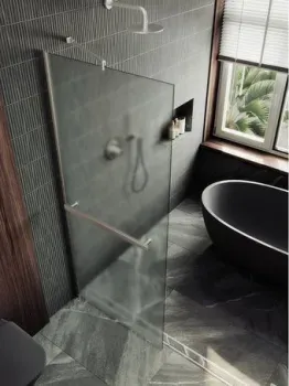 MaybahGlass 69x195 MGD-725-5ш (сатин стекло/хром матовый)