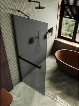 MaybahGlass 109x195 MGD-712-6ш (графитовое матовое стекло/черный)