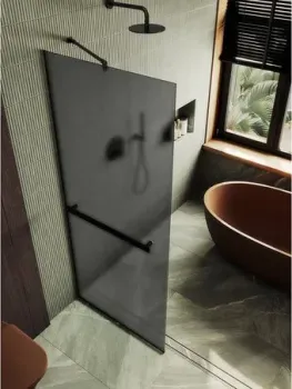 MaybahGlass 109x195 MGD-712-6у (графитовое матовое стекло/черный)