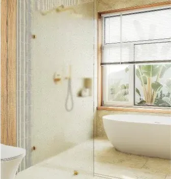 MaybahGlass 99x195 MGD-270-3 (сатин стекло/золото)