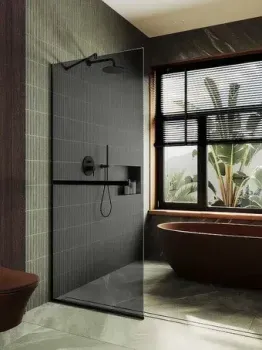 MaybahGlass 99x195 MGD-1461-6у (графитовое стекло/черный)