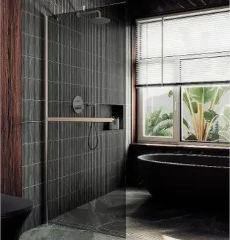 MaybahGlass 99x195 MGD-1461-5ш (графитовое стекло/хром матовый)