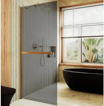 MaybahGlass 99x195 MGD-1461-3ш (графитовое стекло/золото)