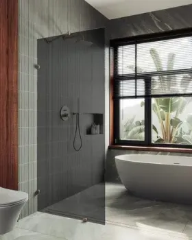 MaybahGlass 79x195 MGD-274-2 (графитовое стекло/бронза)