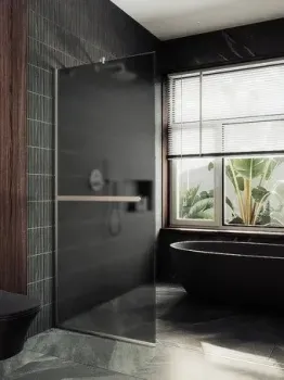 MaybahGlass 99x195 MGD-1462-5у (графитовое матовое стекло/хром матовый)