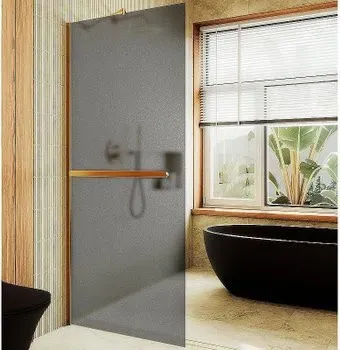 MaybahGlass 99x195 MGD-1462-3ш (графитовое матовое стекло/золото)