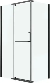 Grossman Pragma 120x90x195 120.K33.03.1290.21.00 (черный матовый/стекло прозрачное)