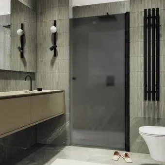 MaybahGlass 198x70 MGD-1673-6 (графитовое матовое стекло/черный)