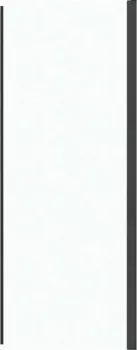 Grossman Pragma 80x195 200.K33.03.80.21.02 (черный матовый/стекло шиншилла)