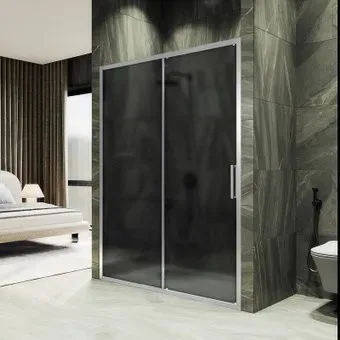 MaybahGlass 195x100 MGD-1287-5 (графитовое матовое стекло/хром матовый)