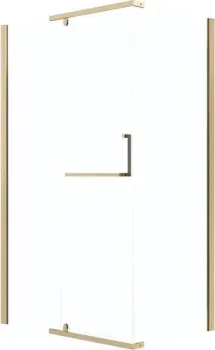 Grossman Pragma 120x90x195 120.K33.03.1290.32.00 (золото сатин/стекло прозрачное)