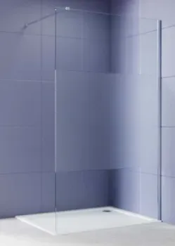 Aquatek Walk in с держателем 90x200 AQ.WI.090.3CH (хром/прозрачное стекло)