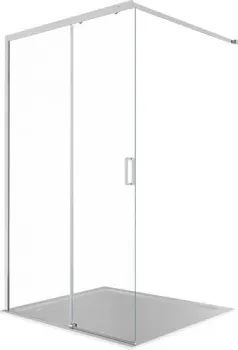 Aquatek Walk in с держателем 120x200 AQ.WISL.120.1CH (хром/прозрачное стекло)