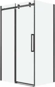Grossman Classic 120х100х195 120.K33.04.1210.42.00 (графит сатин/стекло прозрачное)