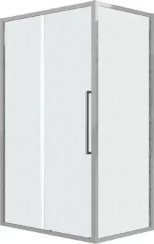 Grossman Cosmo 100х100х195 120.K33.02.1010.10.02 (хром/стекло шиншилла)
