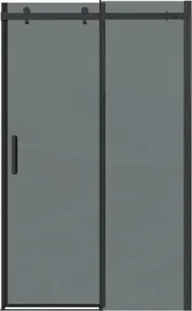 Grossman Classic 100.K33.04.160.21.10 160х195 (черный матовый/стекло тонированное)
