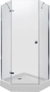Triton Сигма А1 90х90 (хром, с поддоном)