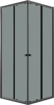 Niagara Eco NG-1010-14QT 100x100x190 (черный/стекло тонированное)