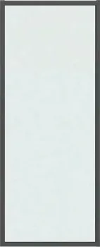 Grossman Style 80x195 200.K33.05.80.21.02 (черный матовый/стекло шиншилла)