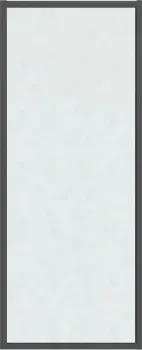Grossman Style 90x195 200.K33.05.90.21.02 (черный матовый/стекло шиншилла)