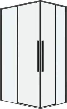Grossman Galaxy 90x80x195 300.K33.01.9080.42.00 (графит сатин/прозрачное стекло)