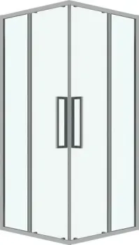 Grossman Cosmo 90x90x195 300.K33.02.9090.32.00 (золото сатин/прозрачное стекло)