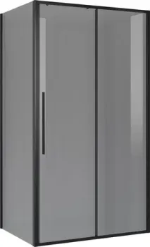 Niagara 120x80x195 NG-85-12TB-TB80-34 (черный матовый/тонированное стекло)