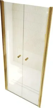 MaybahGlass MGD-422-3 1980x800 (6 мм, прозрачное стекло/золото)