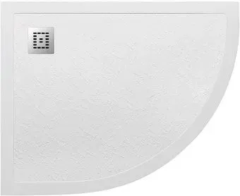 BelBagno TRAY-MR-UNO-RH-120/90-550-35-W-L-CR 120x90