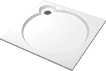 Cezares 80x80 TRAY-S-A-80-56-W (белый)