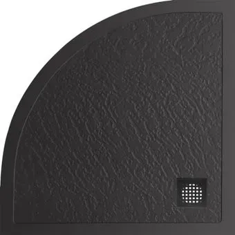 BelBagno TRAY-MR-UNO-R-90-550-35-NERO-NO