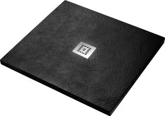 BelBagno TRAY-MR-UNO-A-90-35-NERO 90x90