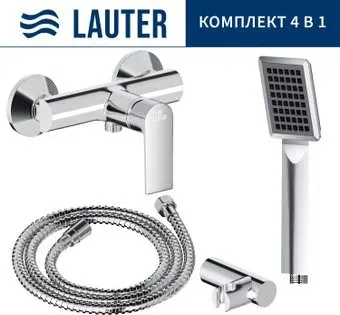 Lauter Reef 21СК9678C с лейкой Relexa Serene 21S00103