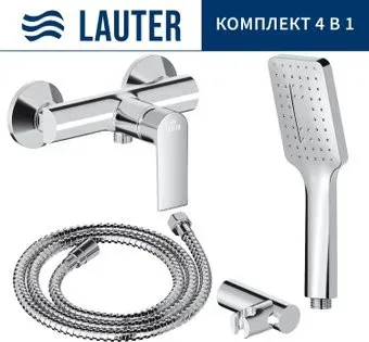 Lauter Reef 21СК9678C с лейкой Relexa Fleur 21S00126