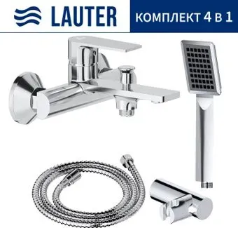 Lauter Reef 21CK6678C с лейкой Relexa Serene 21S00103