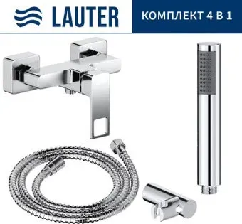 Lauter Cascade 21СК9615C с лейкой Relexa Lily 21S10048