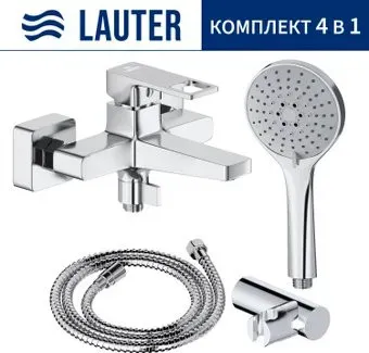Lauter Cascade 21CK6615C с лейкой Relexa Daisy 21S10167