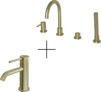 Oliveeka OL-669017+88139017-BG (золотой матовый)