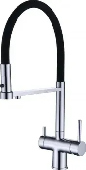 Grocenberg GB4095 с гибким изливом (хром)