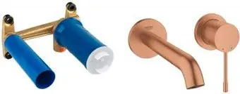 Grohe Essence New 19408DL1+23571000 (теплый закат, матовый)