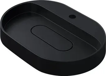 Uperwood Tanos Quartz 50 см овальная (уголь)